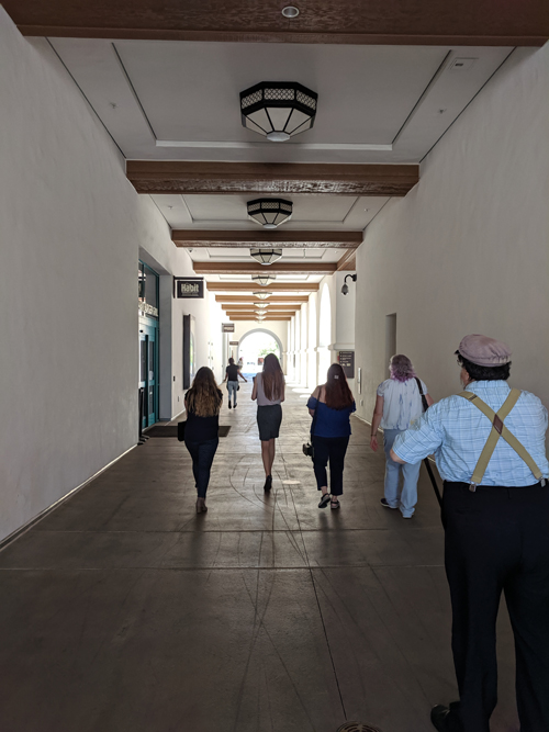 southwest entrance to Aztec Student Union