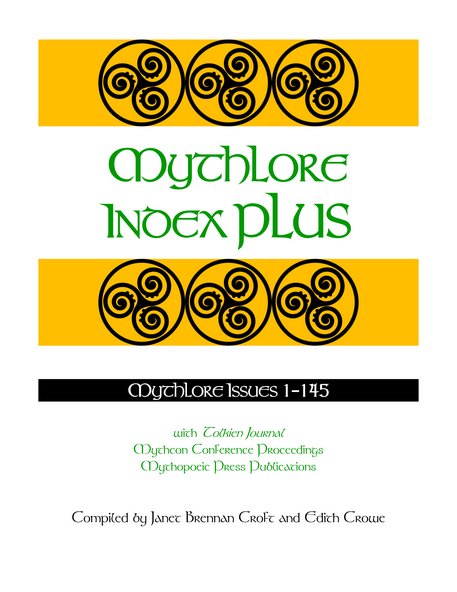 Mythlore Index Plus